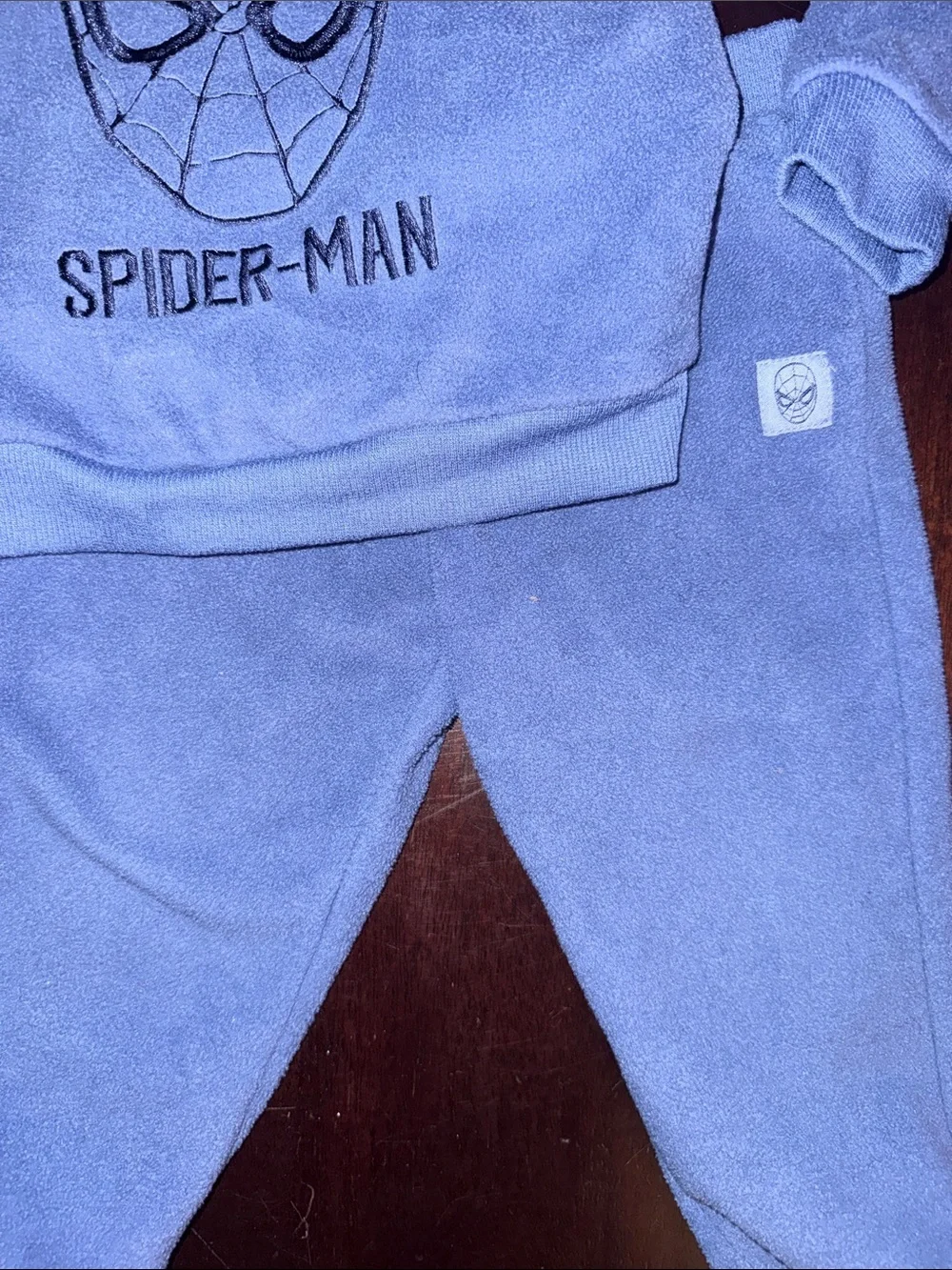 Marvel Spider-Man Cozy Fleece Costume Set in Light Blue